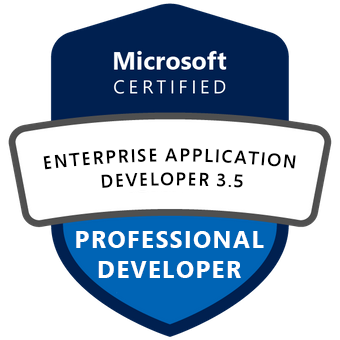 Microsoft Certified Professional Developer: Enterprise Application Developer 3.5