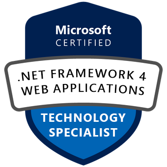 Microsoft Certified Technology Specialist: .NET Framework 4, Web Applications