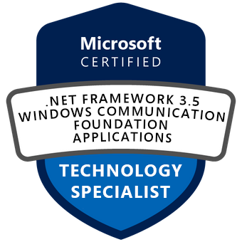Microsoft Certified Technology Specialist: .NET Framework 3.5, Windows Communication Foundation Applications