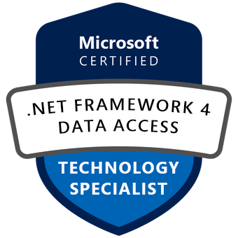 Microsoft Certified Technology Specialist: .NET Framework 4, Data Access